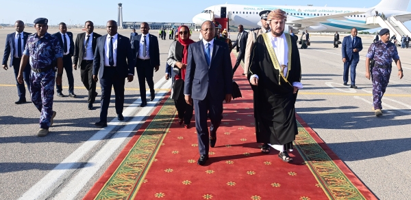 President of Zanzibar arrives in Oman