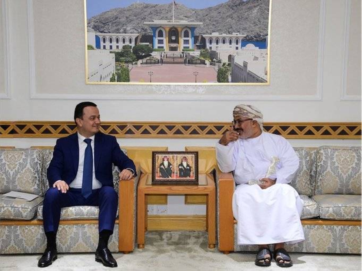 Oman, Uzbekistan discuss ways to strengthen economic cooperation